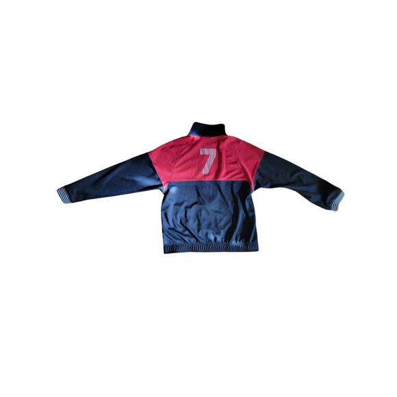 Puma Track Jacket Size XL Red & Black Full Zip Vintage - Picture 7 of 8
